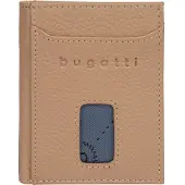 Bugatti Porte-monnaies 'Secure Slim' beige / bleu-gris