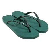 Brasileras Tongs Femme Recyclées confortables chaussures de plage/piscine/urbaines vert 34-35 EU -UBREW