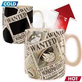 Abystyle Mug céramique One Piece Heat Change - Wanted (460ml)
