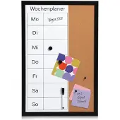 Zeller Present Memobord Wochenplaner 40x60 cm (40 x 60 cm)