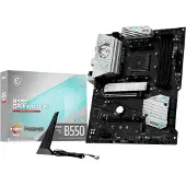 MSI B550 Gaming Wifi Motherboard Argenté