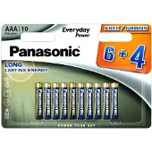 Panasonic Pile Everyday Power LR03EPS/10BW (6+4) (10 pcs, AAA)