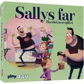 Carlsen Sallys Far-bandekassespillet Board Game Rose Enfants