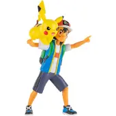 Jazwares Figurine de combat Ash & Pikachu