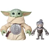Star Wars Grogu Hugs, figurine électronique de 6,5 cm et Anzellan, jouets Star Wars : The Mandalorian et Grogu pour enfants, à partir de 4 ans