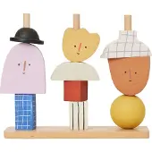 Ferm Living Blocs d'Empilage Personnages
