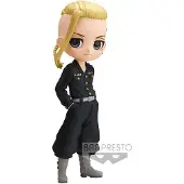 Banpresto Tokyo Revengers Ken Ryuguji Qposket Figure Noir Enfants