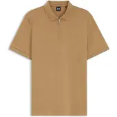 BOSS Pei 90 10281528 Short Sleeve Polo Marron 2XL Homme
