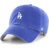 47 Brand Casquette Mlb Los Angeles Dodgers Base Runner Clean Up
