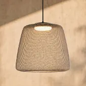 LUCANDE Luminaires d'extérieur , Korvyn, dimmable, Gris, Métal, Design