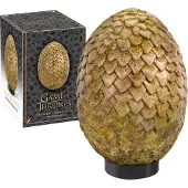 Noble Collection Game Of Thrones Viserion Dragon Egg Replica Figure Doré