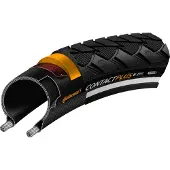 Continental Pneus Contact Plus Reflex 28x1 1/4x1 3/4" 32-622 noir Reflex