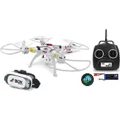 Jamara Payload GPS VR Drone | Caméra HD 720p | 62x62x18.8 cm | Blanc