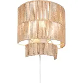 RL LIVE YOUR LIGHT Applique murale Japandi Satna Rotin