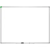Franken Tableau blanc U-Act!Line - laqué - l. 400 x H 300 mm - avec auget