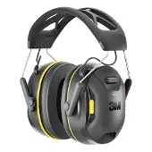 3M Worktunes Connect Solar Casque Anti-Bruit Sans Fil