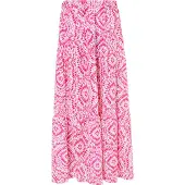 IZIA Jupe rose clair / rose foncé / blanc