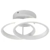 TRIO Plafonnier blanc Kasia Conception ronde