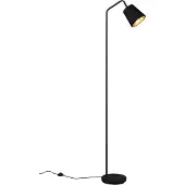 TRIO Lampe de lecture noire Buddy orientable