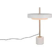 TRIO LED, lampe de table, gris, Touchdimmer, H 45,5 cm