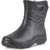 Ladeheid Hommes Bottes de pluie légères Eva KL027M (Noir, 45)