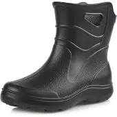 Ladeheid Femmes bottes en caoutchouc légères Eva KL027D (Noir, 37)
