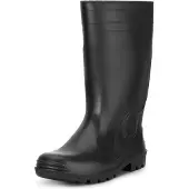 Ladeheid Bottes PVC pour hommes LA-974 (noir, 41 UE)