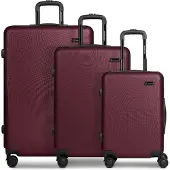 SMARTBOX Ensemble de bagages bordeaux