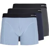 Jack & Jones Boxers 'JWHPhilip' bleu marine / bleu-gris / gris