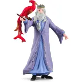 Schleich Figurine Dumbledore et Fumseck, Harry Potter, pour enfants dès 6 ans, 42637 Harry Potter, Univers WIZARDING WORLD