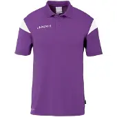 Uhlsport Polo Squad 27 Kids - Violet / Violet / Blanc