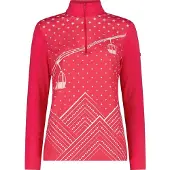 CMP Pull col roulé coton femme Softech