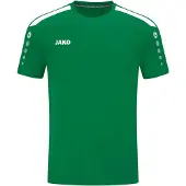 Jako Power maillot manches courtes homme 200 - vert sport 3XL