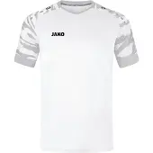 Jako Wild Maillot Manches Courtes Hommes - Blanc / Argent | Taille: XL