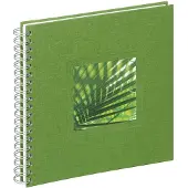 Pagna Album photo à spirales Nature Palm, dimensions : (l)255 x (h)250 mm (25 x 25.50 cm)