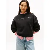 Tommy Hilfiger Sweat-shirt noir / blanc