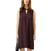 QS Robe cyclamen / noir