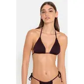 LASCANA Hauts de bikini 'Nele' aubergine