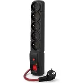 Acar F5 POWER Noir 5 prise(s) AC 230 V 5 m