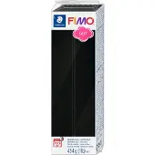 Staedtler 8021-9 Pâte à modeler Fimo soft 454 g, noir