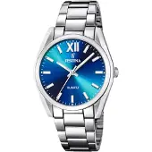 Festina Montre à affichage analogique 'Boyfriend' bleu