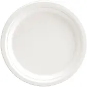 Nature Star NATUREstar Assiette Bio Single ronde, canne à sucre, blanche, 23cm