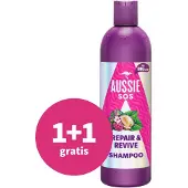 Aussie SOS Repair & Revive shampoing nourrissant pour cheveux et cuir chevelu fatigués 500 ml