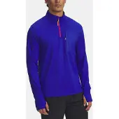 Under Armour Trail Run Half Zip Sweatshirt Bleu M Homme