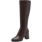 Tamaris Dames Élégant Bottes Vegan XS-Schaft 1-25515-41 marron