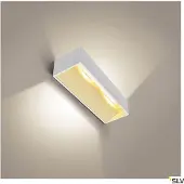 SLV Logs In L Applique murale 30 cm blanc LED dimmable Up&Downlight