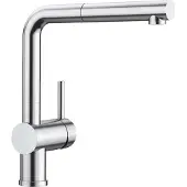 BLANCO Robinet de cuisine LINUS-S testé DVGW inox brossé 526242