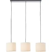 Brilliant Lampe à suspension crème Teddy Ø45cm