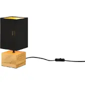 RL LIVE YOUR LIGHT Lampe de table noire Woody