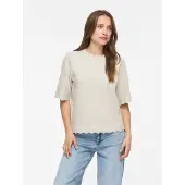 Vila Pull-over 'VINikolina' blanc chiné